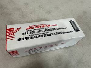 New Milwaukee Carbide Tooth Hole Saw 34