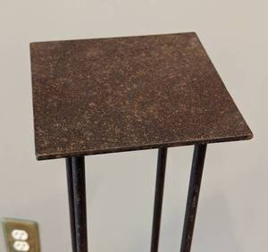 Pair of Iron Plant Stands
