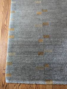 Beautiful Blue Wool Runner
