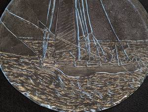 Meri Lasi Finland Art Glass Hanging Sun Catcher