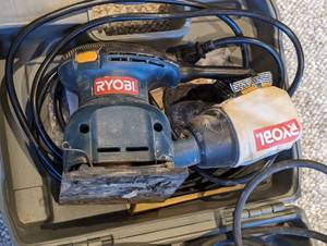 DeWalt and Ryobi Palm Sanders