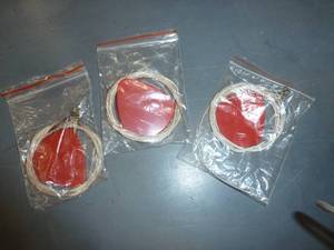 lot 101 image: Lot of 24 electric guitar amp  plugs and arm