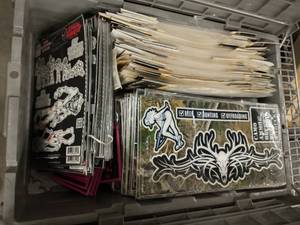 lot 126 image: Mixture of Redneck,hunter,  zombie, etc decals