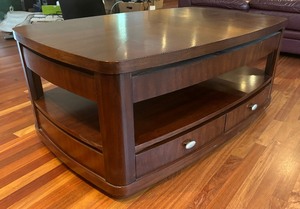 Distinctive Schnadig Lift Top Coffee Table