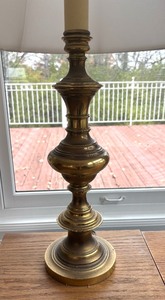 Vintage Brass Table Lamp