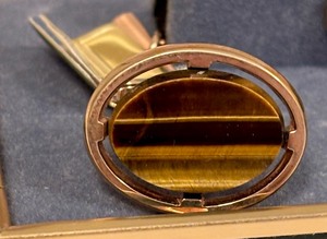 Stunning Signature Cufflink and Tie Pin Set