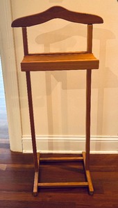 Wooden Butler Stand  Valet Rack