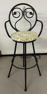 Pair of Metal Decorative Kitchen Stools