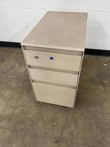 3-Drawer Metal Storage File Cabinet