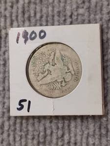 lot 23 image: 1900 Barber Half Dollar