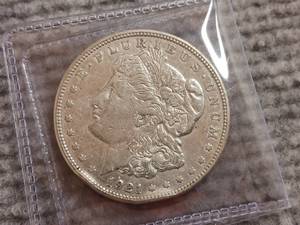 lot 29 image: 1921 D Morgan Dollar