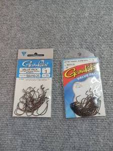 lot 68 image: (2) 25 pack Gamakatsu Hooks