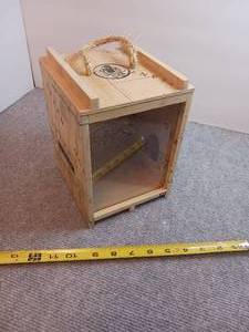 lot 71 image: Pyrate Rum Wood Box