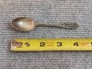 lot 127 image: Sterling Silver Disneyland Spoon Vintage
