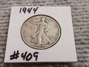 lot 5 image: 1944 Walking Liberty Half Dollar