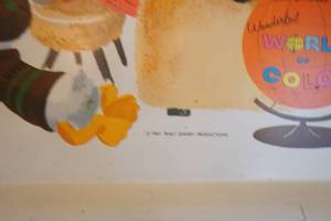 Vintage walt Disney trays