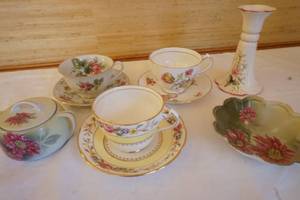 Germany .Lefton, England China cups