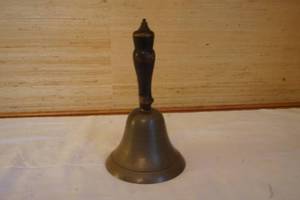 vintage hand bell
