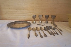 silver dishes