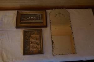 Three wall hangings