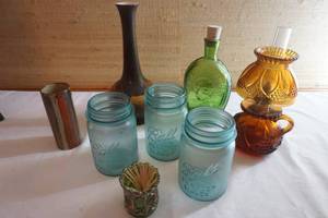Vintage canning jars