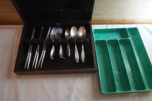 silver ware tray 1847 Williams rogers