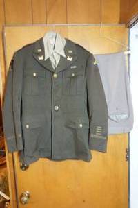 vintage military uniform