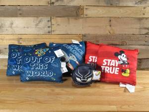 lot 78 image: Lot of SIX Kid Throw Pillows
