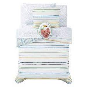 lot 4 image: Mason & Mollie Stripes 6-piece Bedding Set TwinTwin XL