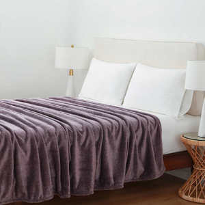 lot 40 image: Berkshire Life Soft Blanket - QueenPurple