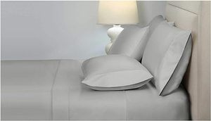 lot 60 image: Kirkland Signature 680 Thread Count Sheet Set - KingGray