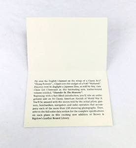 1994 Thunder in the Heavens - Classic American Aircraft of World War II Numbered Leather Bound in John Berkey Gift Box