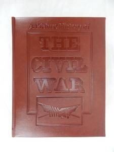 Vintage 1988 Limited Edition The American Heritage Picture History of the Civil War Leather Bound Book