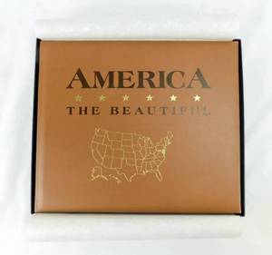 1993 America the Beautiful by Robyn Langley Sommer Limited Edition Leather Bound in Gift Box