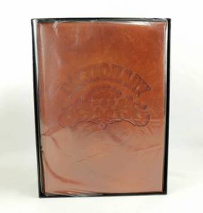 1984 Websters New World Dictionary - Second Edition Leather Bound in John Berkey Gift Box