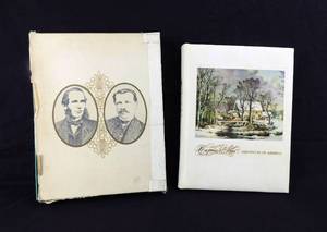 1968 Currier and Ives - Chronicles of America Leather Bound in Box