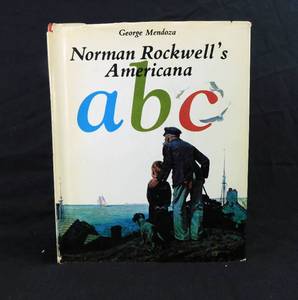 1975 Norman Rockwells Americana ABC Book by George Mendoza