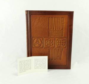 1969 Living Tomorrow Today Leather Bound