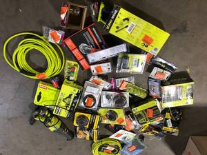 Lot of  Assorted Power Tools and Hardware Various Models and Conditions Customer Returns See Pictures