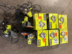 Lot of  Assorted Ryobi Power Tools Various Models and Conditions Customer Returns See Pictures
