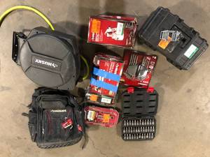 Lot of Assorted Husky Hand Tools and Hardware Various Models and Conditions  Customer Returns See Pictures