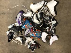 Lot of Assorted Shoes Various Sizes and Conditions  Customer Returns See Pictures