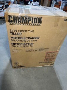 Champion 22 in. 212cc 4-Stroke Gas Garden Front Tine Tiller