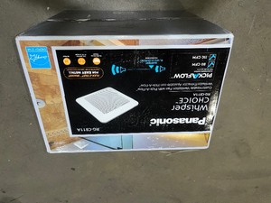 Panasonic Whisper Choice DC Pick-A-Flow 80110 CFM Ceiling Bathroom Exhaust Fan with Flex-Z Fast Bracket