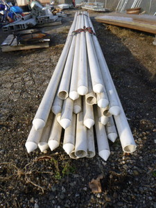 lot 89 image: Silverline 2 PVC Pipes