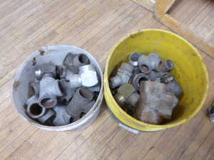 lot 103 image: 2 Buckets of Plumbing Parts