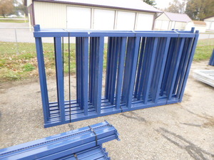 lot 3 image: 12 Pallet Racking Dividers