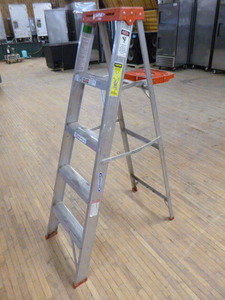 lot 111 image: Werner Saf-T-Master Ladder