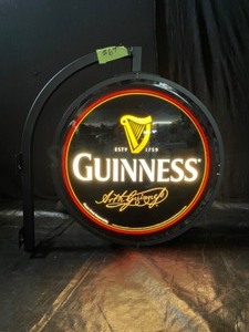 lot 69 image: Guinness beer pub light