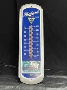 lot 78 image: Packard Motor Cars thermometer